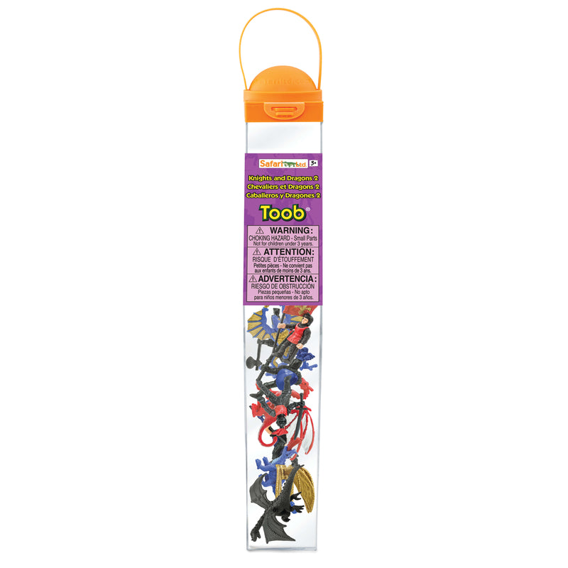 Safari Ltd. Toobs Knights and Dragons Toy Multicolor 9 pc