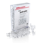 Office Depot Clear Push Pins 200 pk