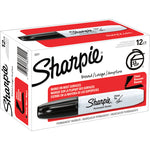 Sharpie Black Chisel Tip Permanent Marker 12 pk