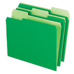 Office Depot Green File Folder 100 pk