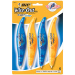 BIC Wite-Out Assorted Correction Tape 4 pk