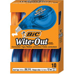 BIC Wite-Out Assorted Correction Tape 10 pk