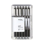 TUL Black Retractable Gel Pen 12 pk