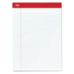 Office Depot 8-1/2 in. W X 11-3/4 in. L College Ruled Double Stitched White Perforated Writing Pads