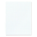 Office Depot 4 in. W X 4 in. L Quad Ruled Gummed White Quadrille Pads