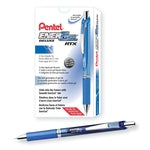 Pentel EnerGel Blue Retractable Gel Pen 12 pk