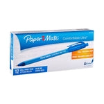 Paper Mate Comfortmate Blue Retractable Ball Point Pen 12 pk