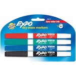 EXPO Low Odor Assorted Color Dry Erase Markers 4 pk