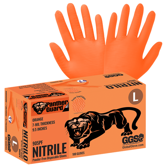 Nitrile Gloves 905PF-2XL (Case of 10 Box)