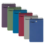 Mead 3 in. W X 5 in. L College Ruled Top-Spiral Multicolored Memo Book