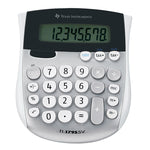 Texas Instruments Calculator Gray 10 digit Solar Powered Calculator