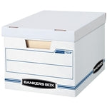 Bankers Box Stor/File 10 in. H X 12 in. W X 15 in. D Storage Box White