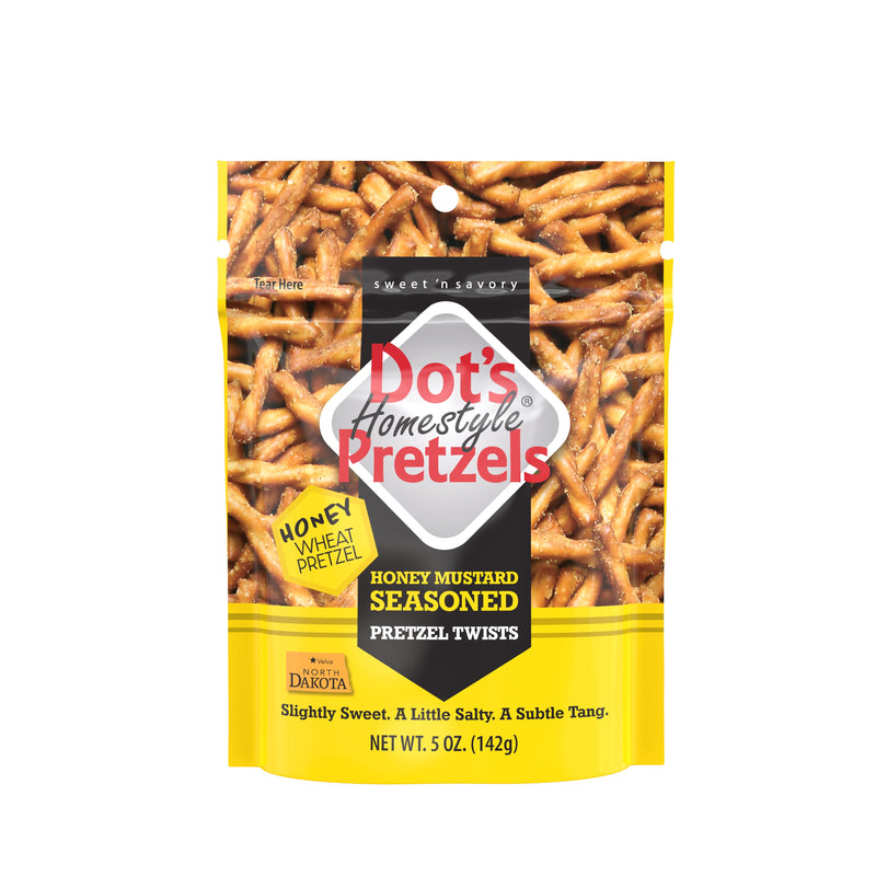Dot's Homestyle Honey Mustard Pretzels 5 oz Bagged