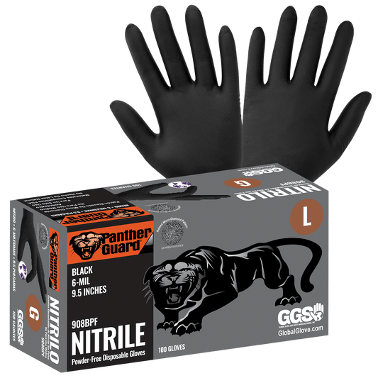 Nitrile Gloves 908BPF-2XL (Case of 10 Box)