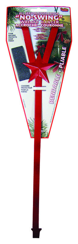 Santa's Solution No Swing Wreath Hanger 1 pk