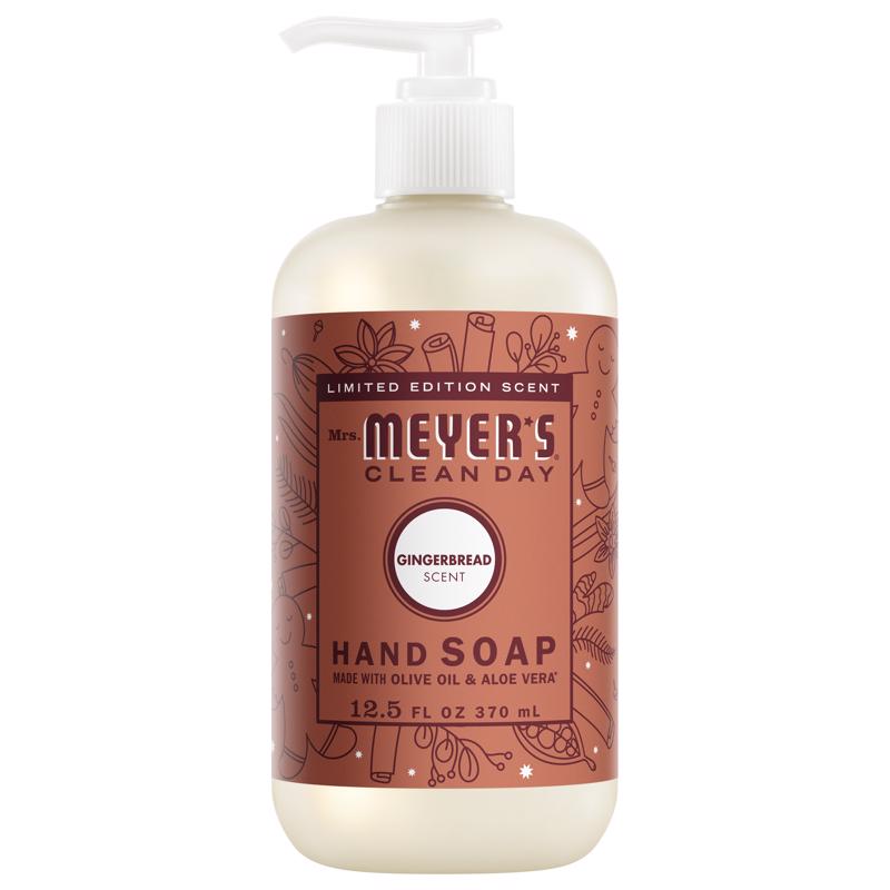Mrs. Meyer's Clean Day Gingerbread Scent Liquid Soap 12.5 oz