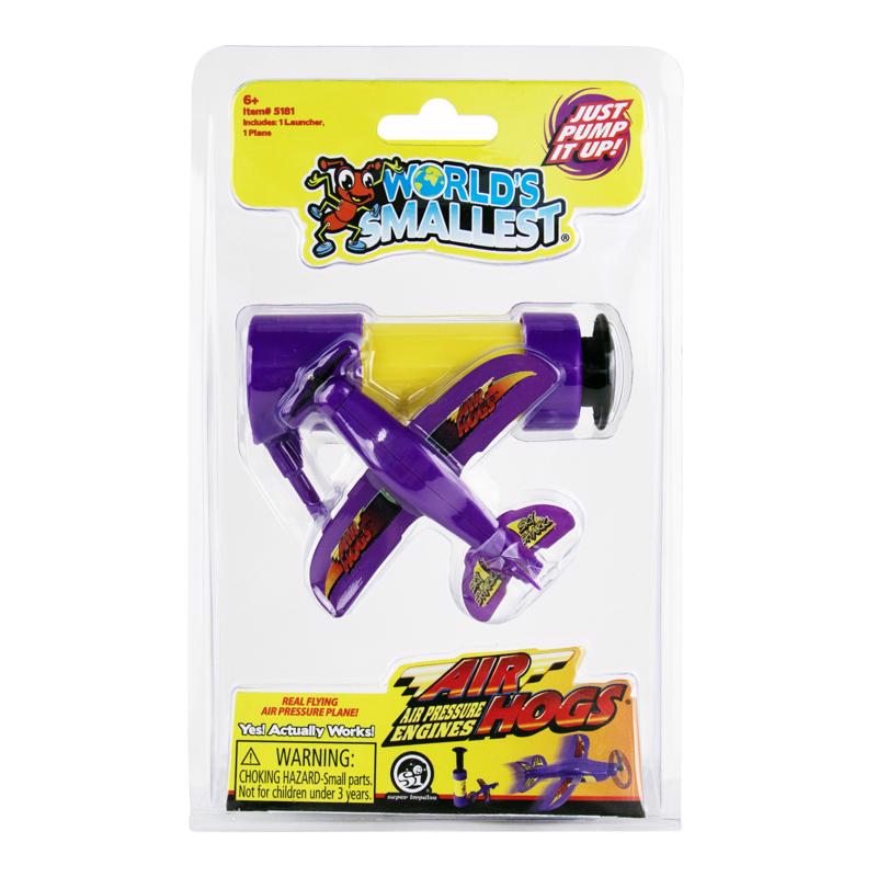 World's Smallest Air Hogs Flying Toy Blue