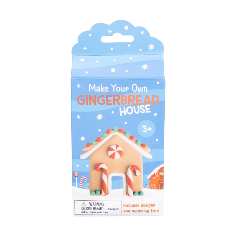 Fizz Make Your Own Gingerbread House Dough Craft Set Multicolored