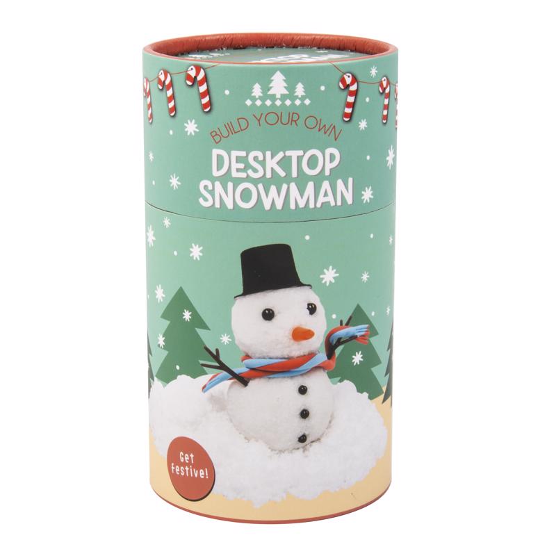 Fizz Make Your Own Desktop Snowman Craft Set Multicolored
