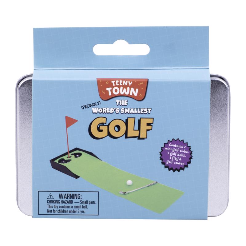Fizz Teeny Town Golf Game Toy Multicolored