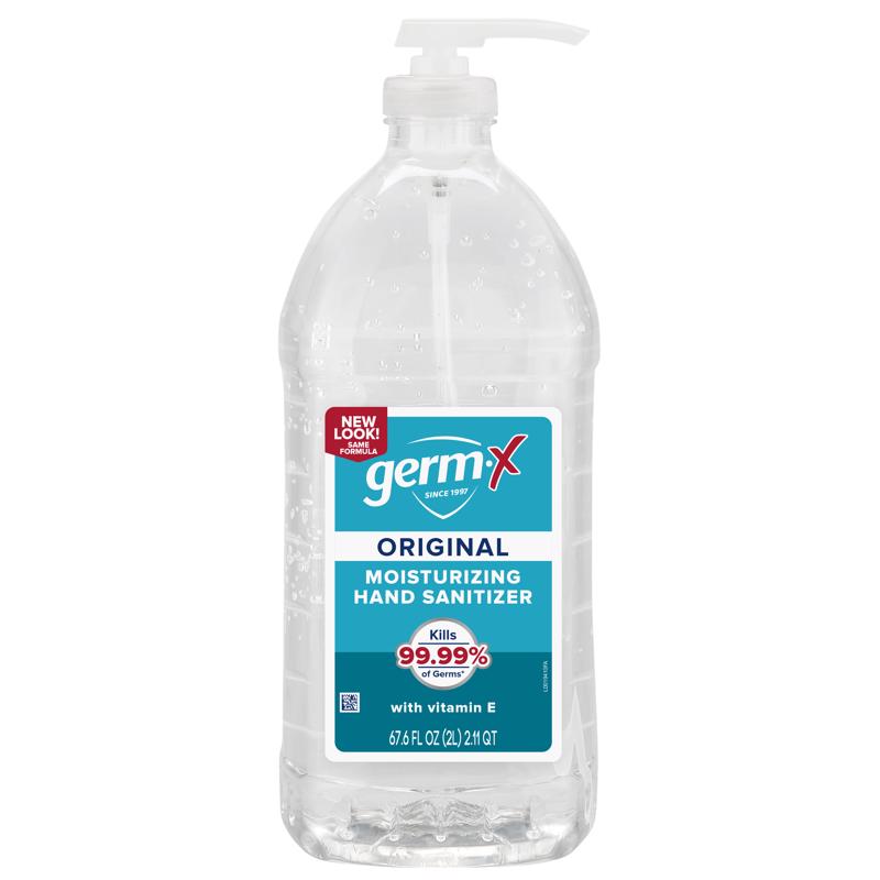 Germ-X Unscented Scent Gel Hand Sanitizer 67.6 oz