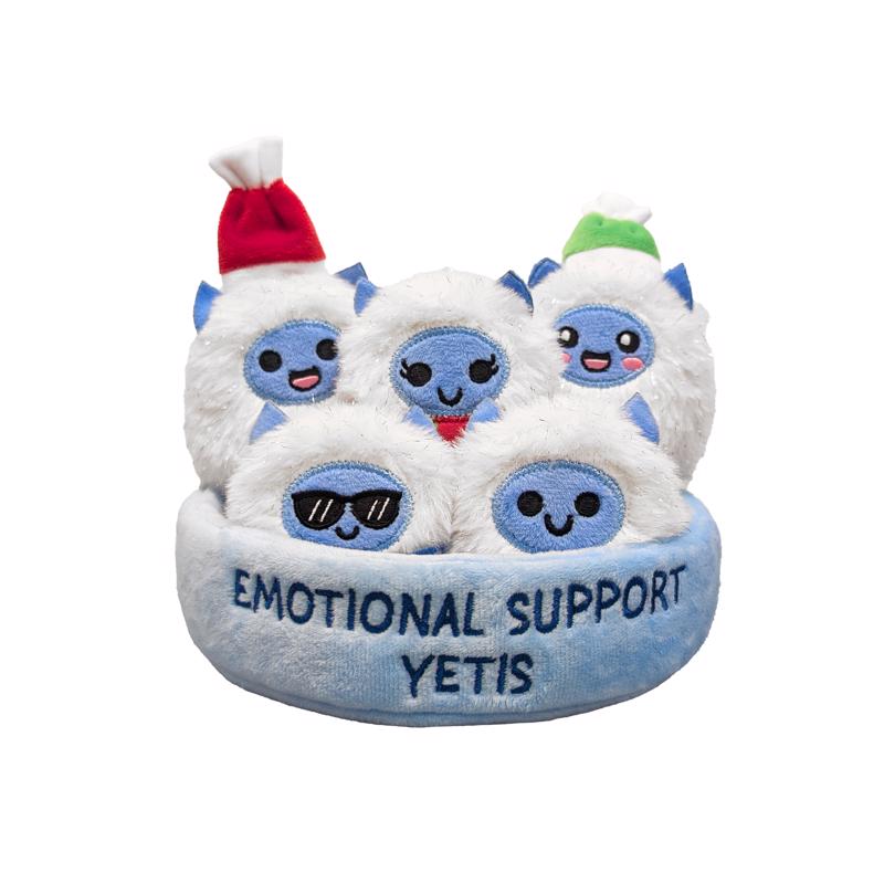 Emotional Support Yetis Toy Multicolored