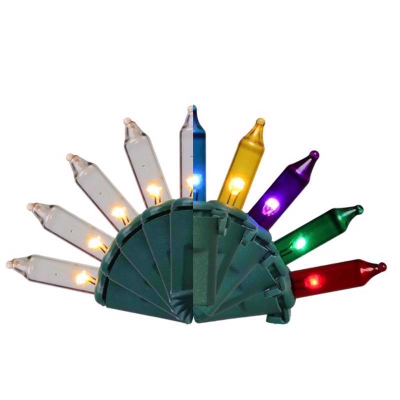Celebrations Classic LED T5 Multicolored/Warm White 50 ct String Christmas Lights 16 ft.
