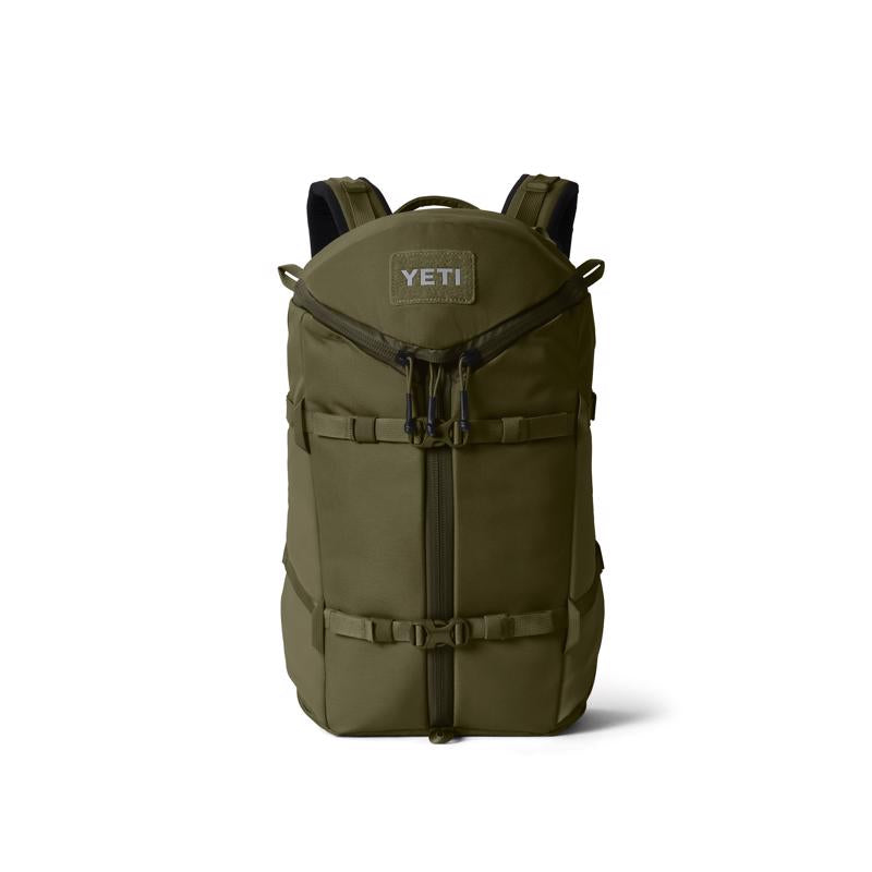 YETI Ranchero Olive Backpack 18.25 in. H X 11 in. W
