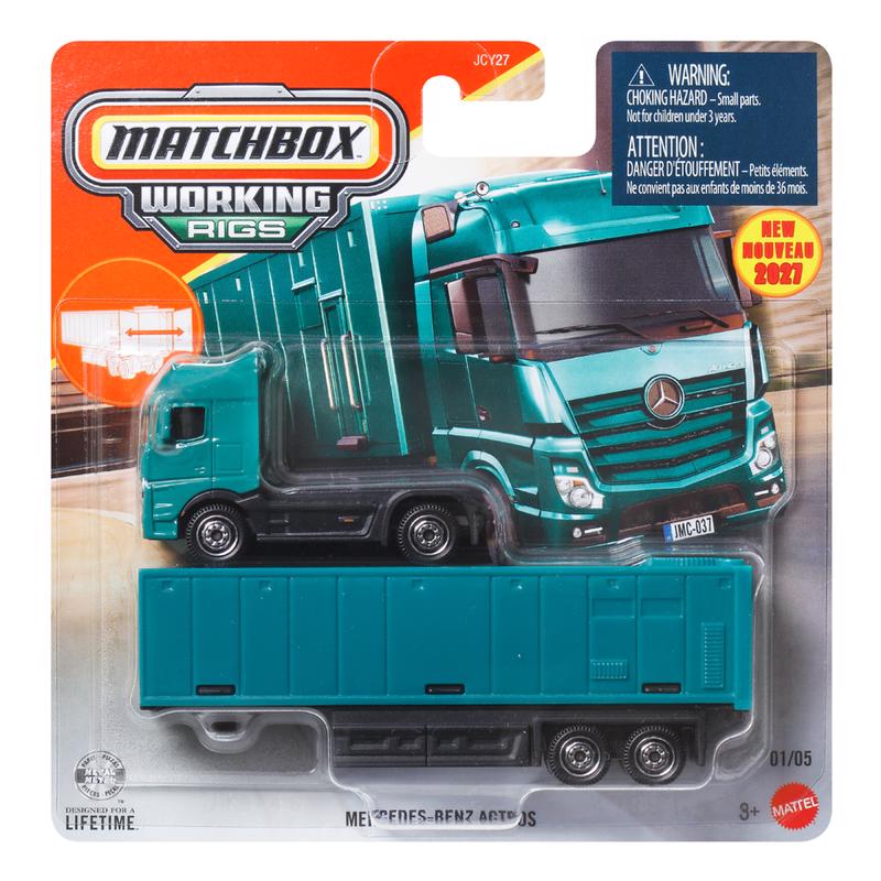 Matchbox Working Rigs Toy Cars Multicolored