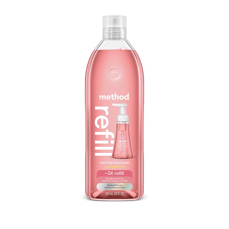 Method Pink Grapefruit Scent Foam Hand Wash 28 oz