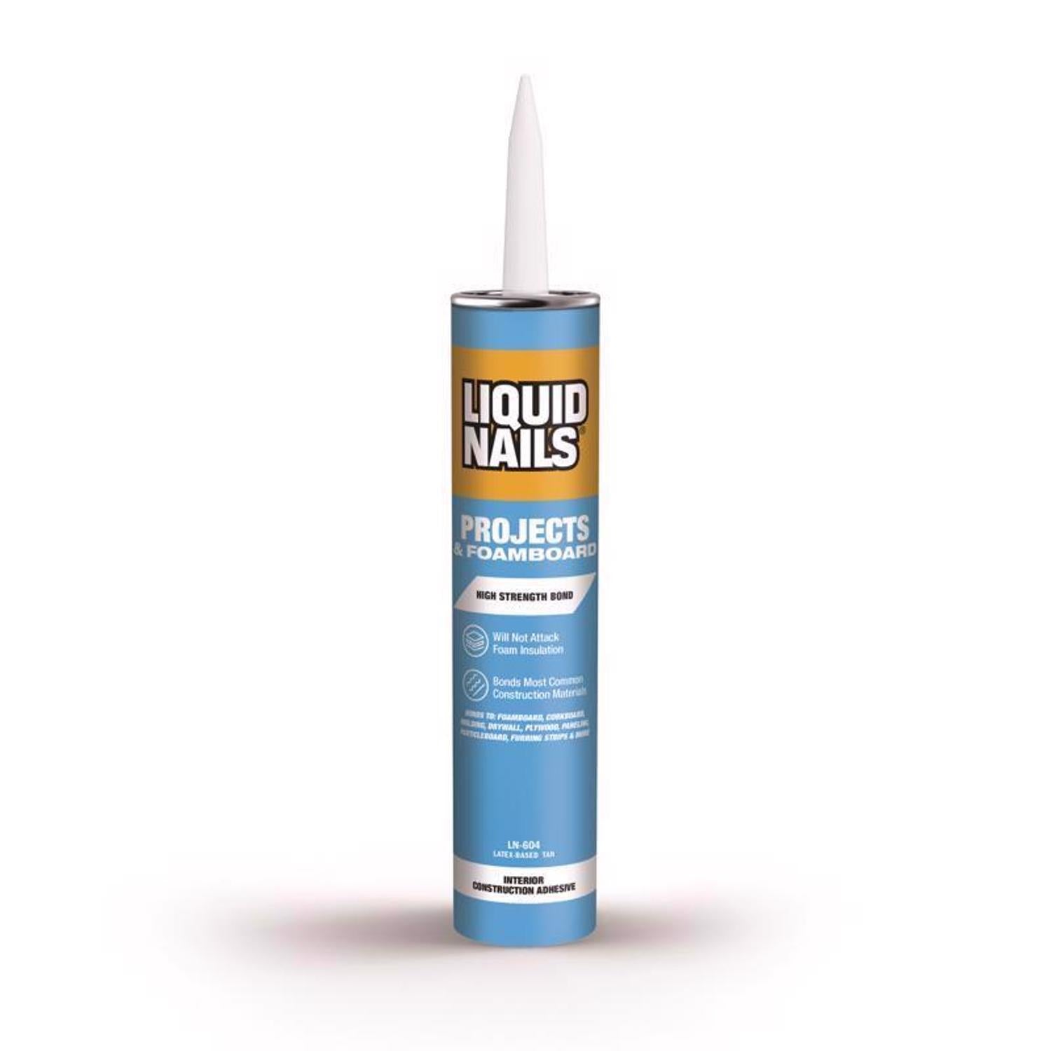 LIQUID NAILS FOAMBRD10OZ