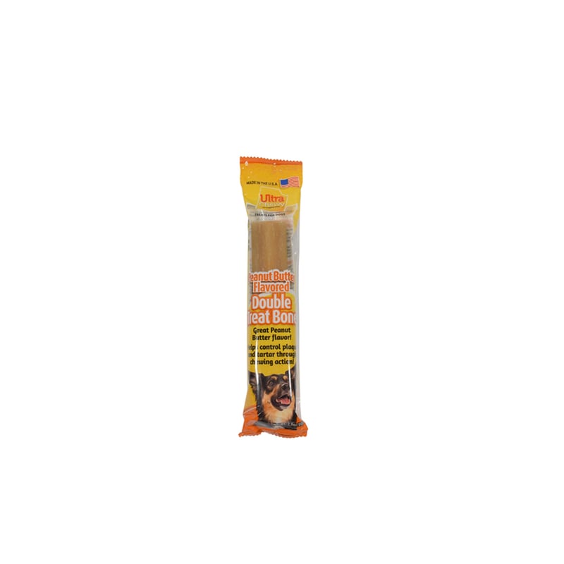 Ultra Chewy Double Treat Peanut Butter Treats For Dogs 2.8 oz 1 pk