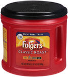 Folgers Classic Roast Ground Coffee 1 pk