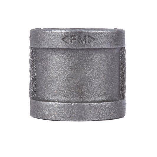 STZ Industries 1/2 in. FIP each X 1/2 in. D FIP Black Malleable Iron Coupling