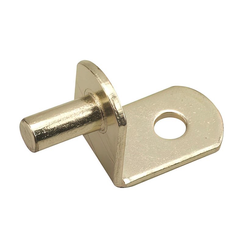 Richelieu Onward Gold Metal Shelf Support Shelf Support Peg 5 mm Ga. 1.00 in. L 33 lb