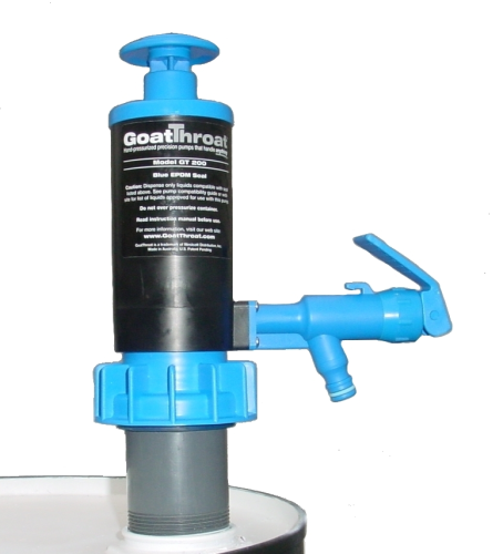 Action Pump Santoprene (200S Series) Goat Throat Pumps
