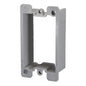 Cantex EZ Box Old Work Rectangle PVC 1 gang Box Extenders Gray