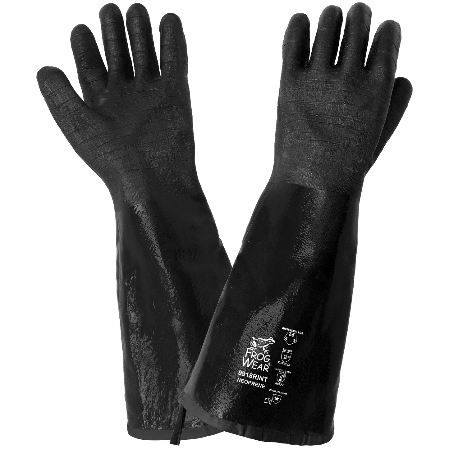 Neoprene Supported Gloves 9918RINT (Dozen Pair — 12 pair)