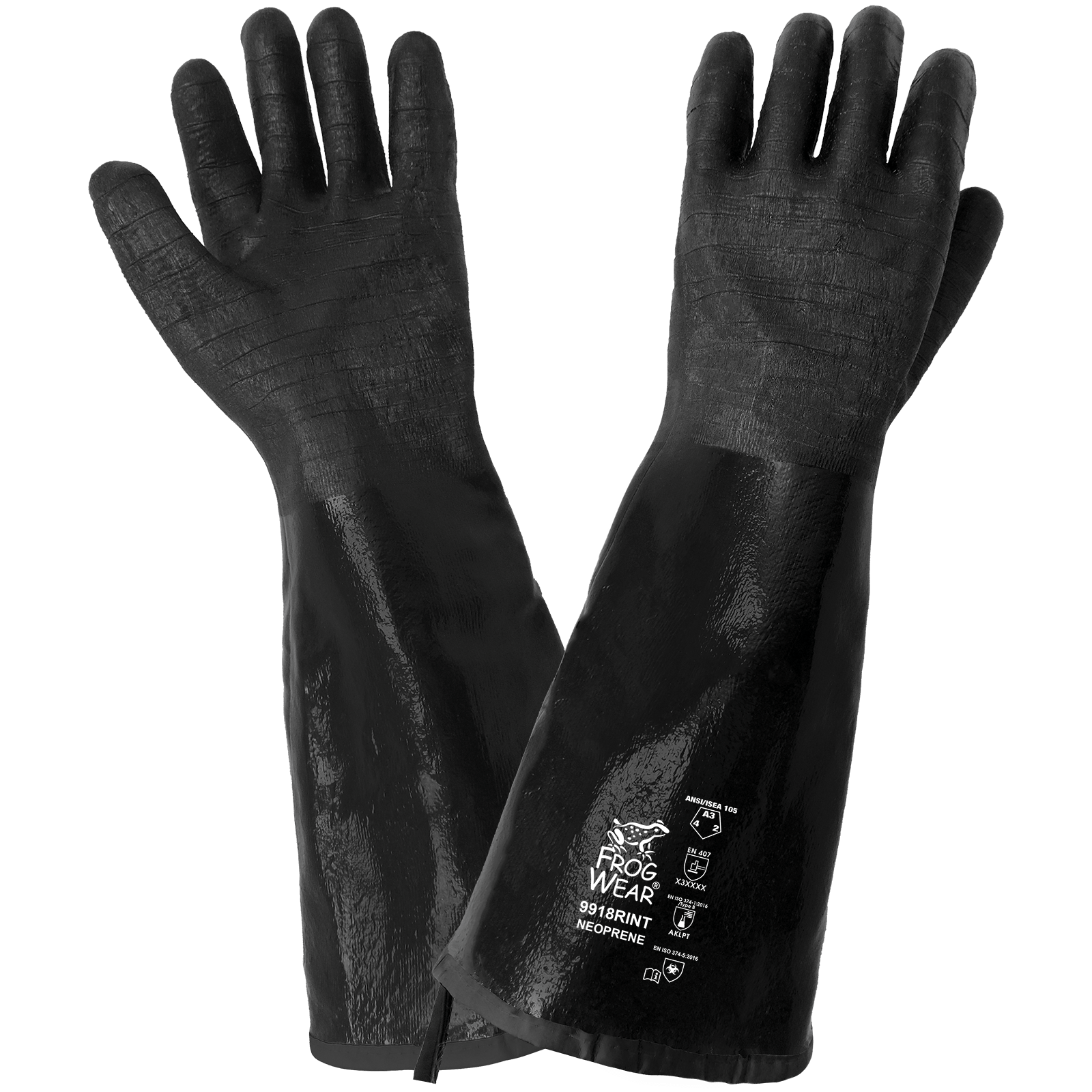 Neoprene Supported Gloves 9918RINT (Dozen Pair — 12 pair)