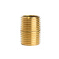 ATC 1/2 in. MPT Brass Close Nipple