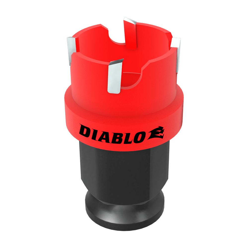 Diablo Steel Demon 7/8 in. Carbide Tipped 1/4 in. L Hole Cutter