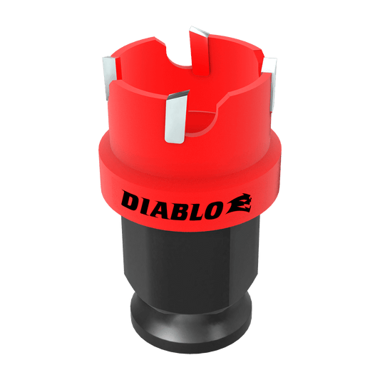 Diablo Steel Demon 7/8 in. Carbide Tipped 1/4 in. L Hole Cutter