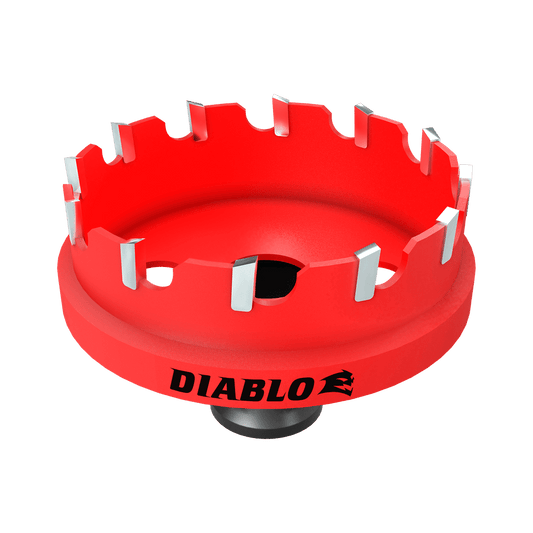Diablo Steel Demon 2-1/2 in. Carbide Tipped 1/4 in. L Hole Cutter