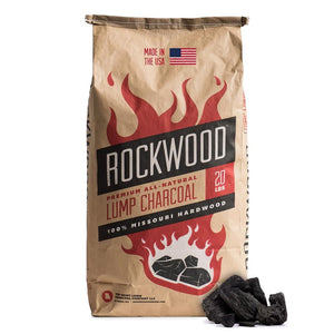 Rockwood All Natural Hardwood Lump Charcoal 20 lb RW20