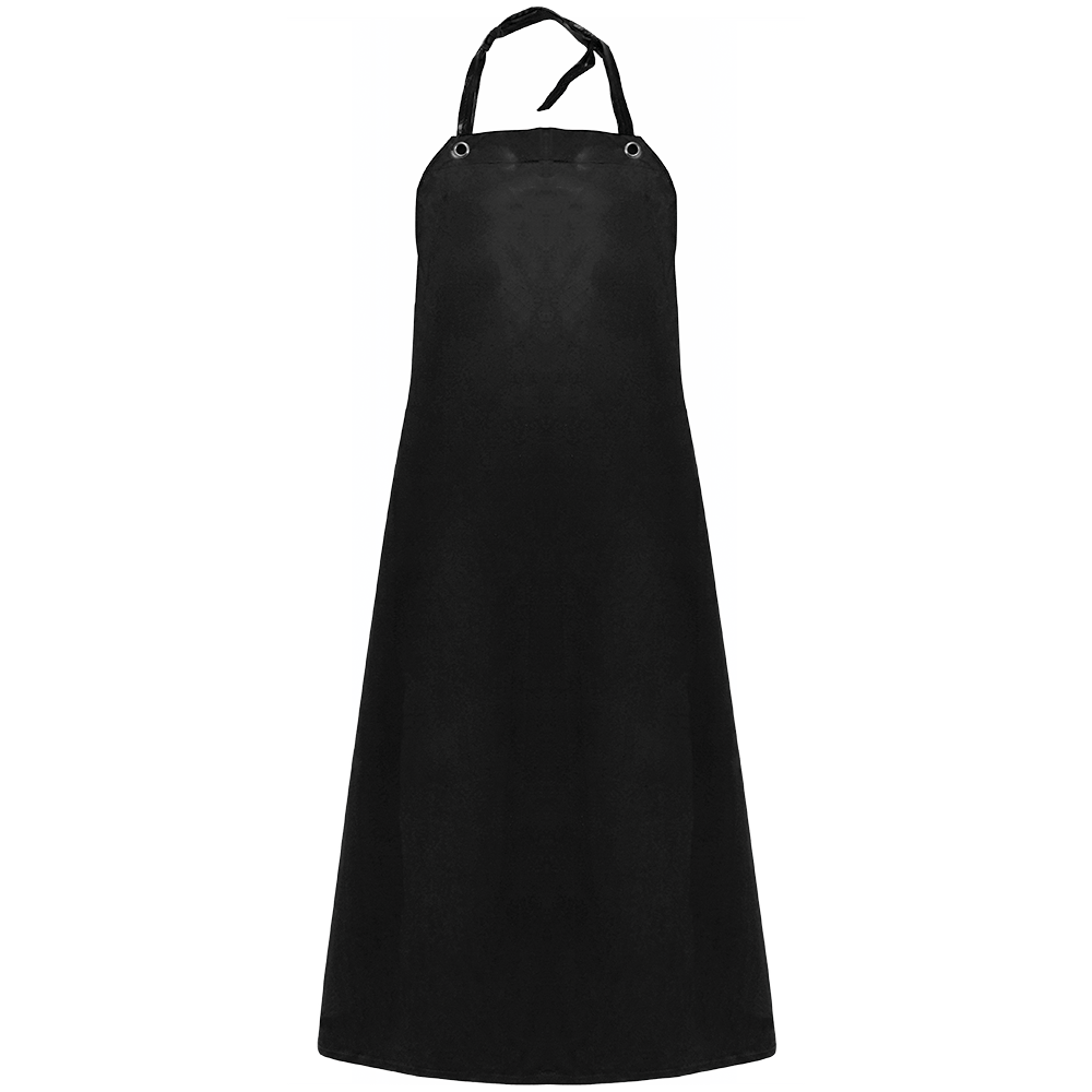 Apron Nitrile Black A48B (Dozen — 12 each)