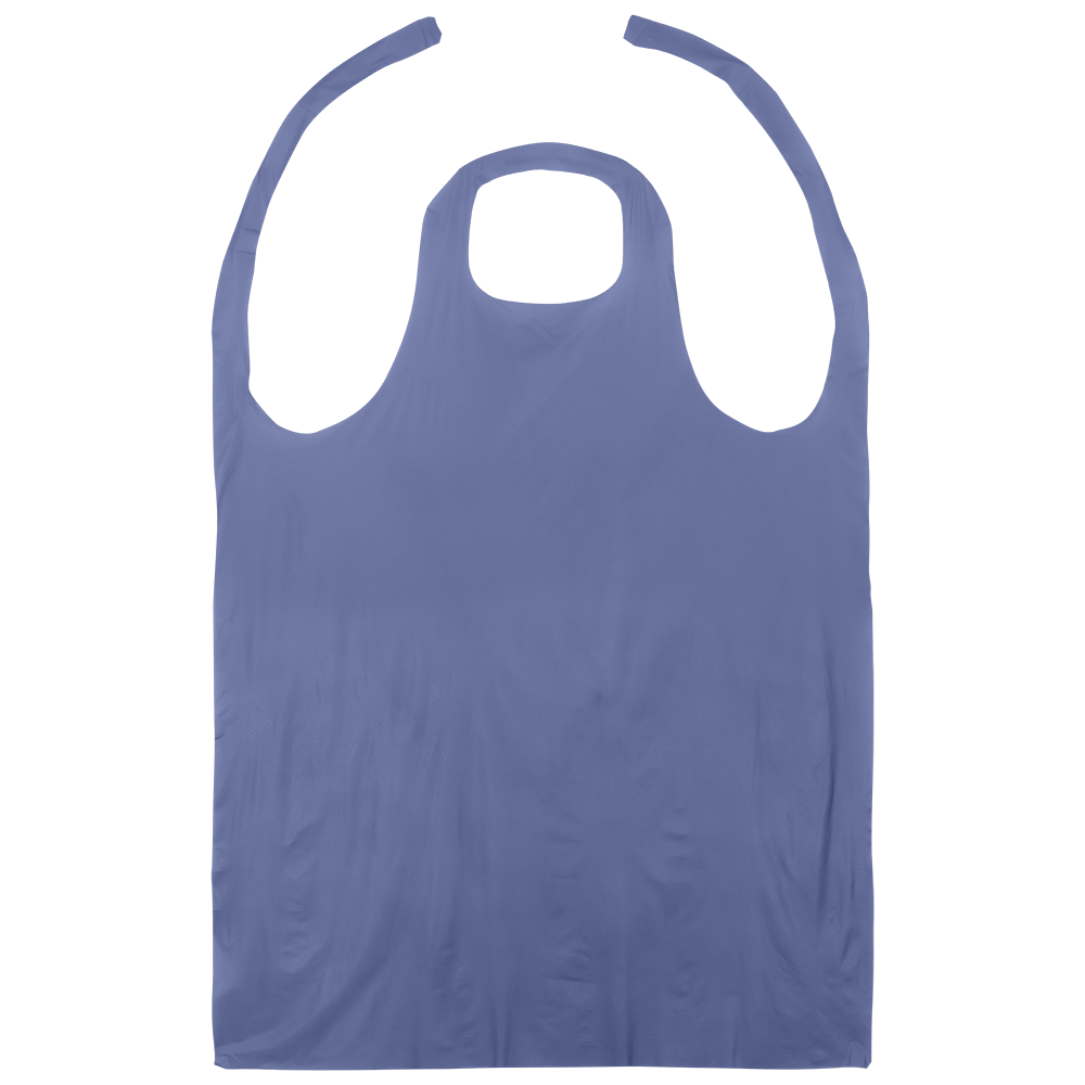 Blue Vinyl Apron A6VB (Case of 72 Each)