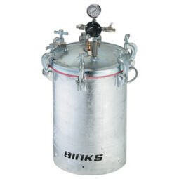 10 Gallon Pressure Tank, Galvanized, Non-Agitated, 2 Regulators (Extra Sensitive)