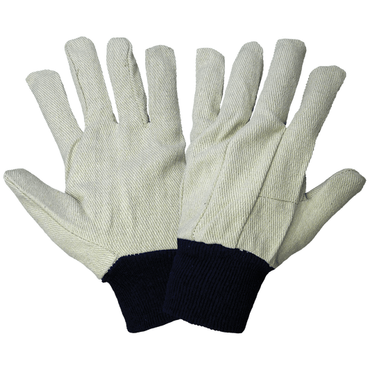 Cotton Cut / Sewn Gloves C110 (Case of 25 Dozen Pair)