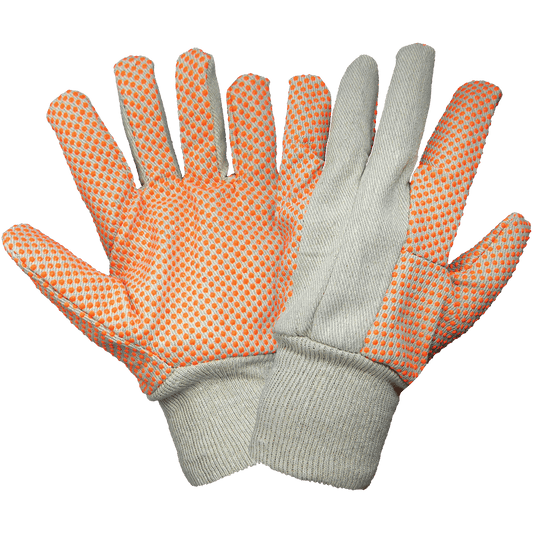 Cotton Cut / Sewn Gloves C120D1 (Case of 25 Dozen Pair)