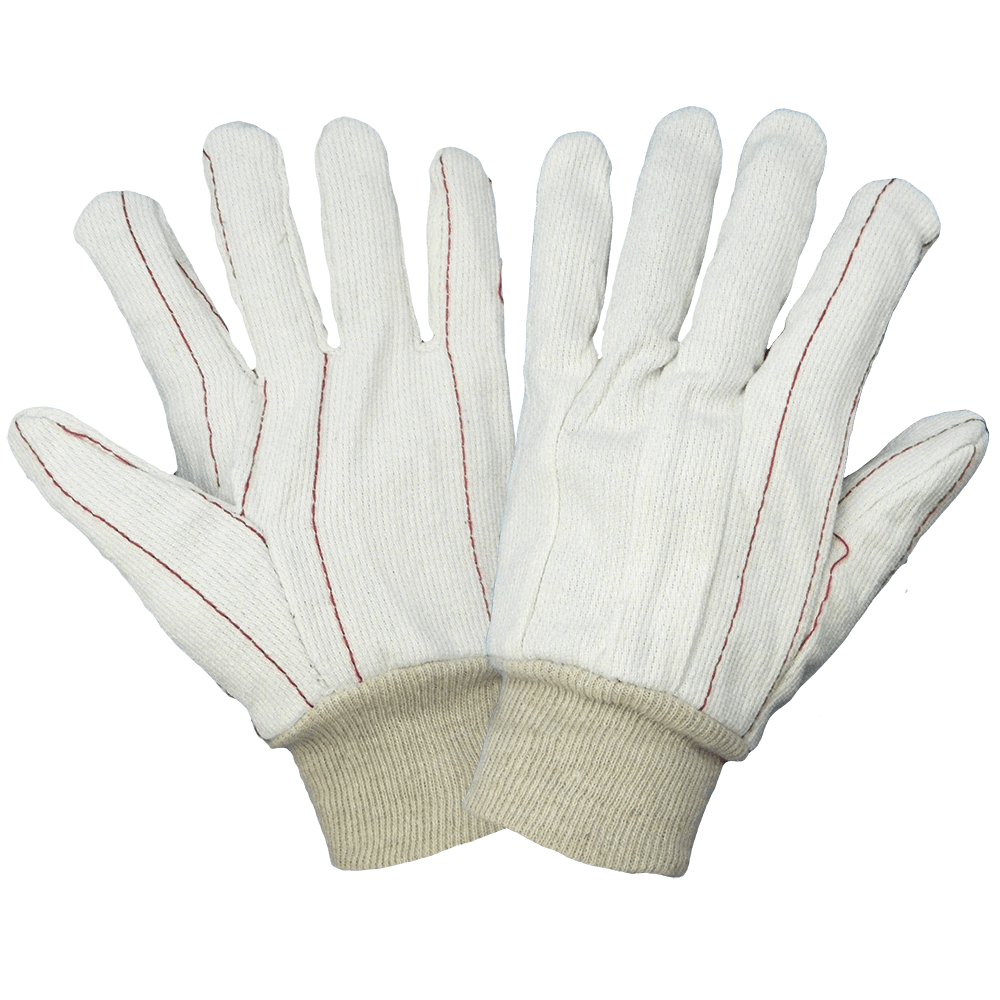 Cotton Cut / Sewn Gloves C18C (Dozen Pair)